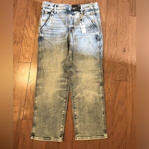 Express High Rise Ankle Denim Jeans